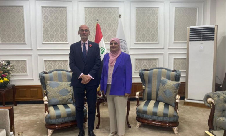 السفير البريطاني يجتمع بوزيرة المالية: مناقشة الإصلاح الاقتصادي