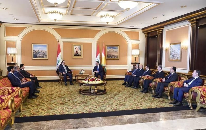 السوداني يبحث في اربيل تشكيل حكومة الاقليم والاستعداد للتعداد السكاني