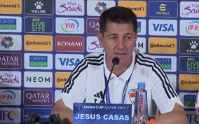 كاساس: جاهزون للقاء الأردن والفوز سيمنحنا الأفضلية على فرق المجموعة