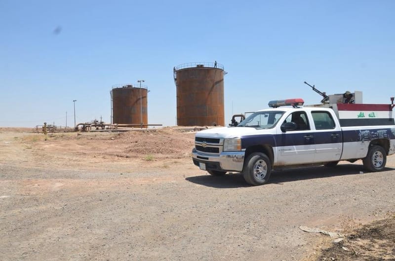 ضبط وكرين لتهريب المشتقات النفطية في صلاح الدين