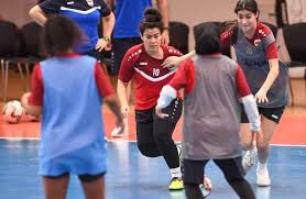 منتخب سيدات كرة الصالات يرفع وتيرة الاستعداد ويواجه المغرب غداً