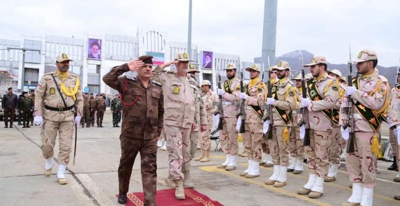 تحصينات غير مسبوقة.. قائد قوات الحدود يجتمع بنظيره الإيراني في باشماغ