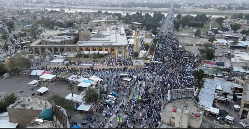 اعتقال مراهق يقوم بعمل طائفي أمام جامع "أبو حنيفة" في بغداد