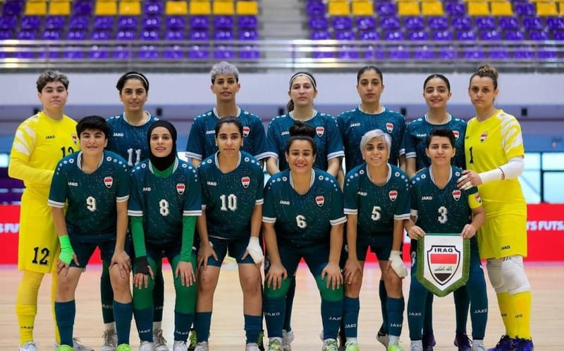 منتخب سيدات كرة الصالات يتقدم مركزين في تصنيف الفيفا