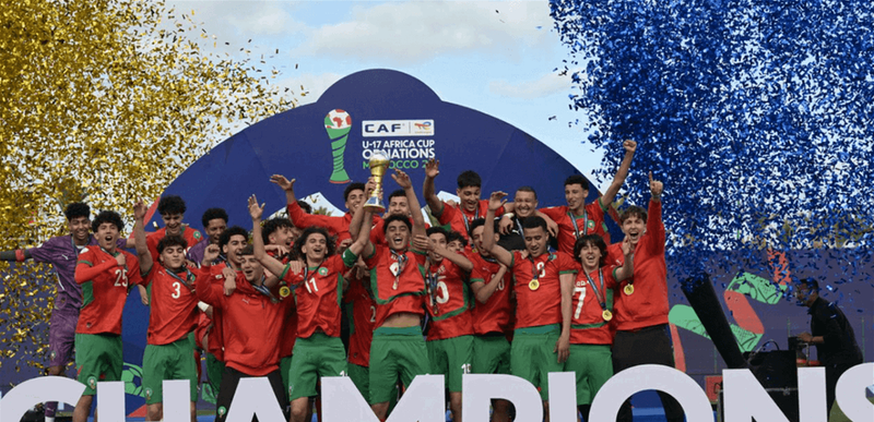 المغرب يفوز بكأس إفريقيا للناشئين