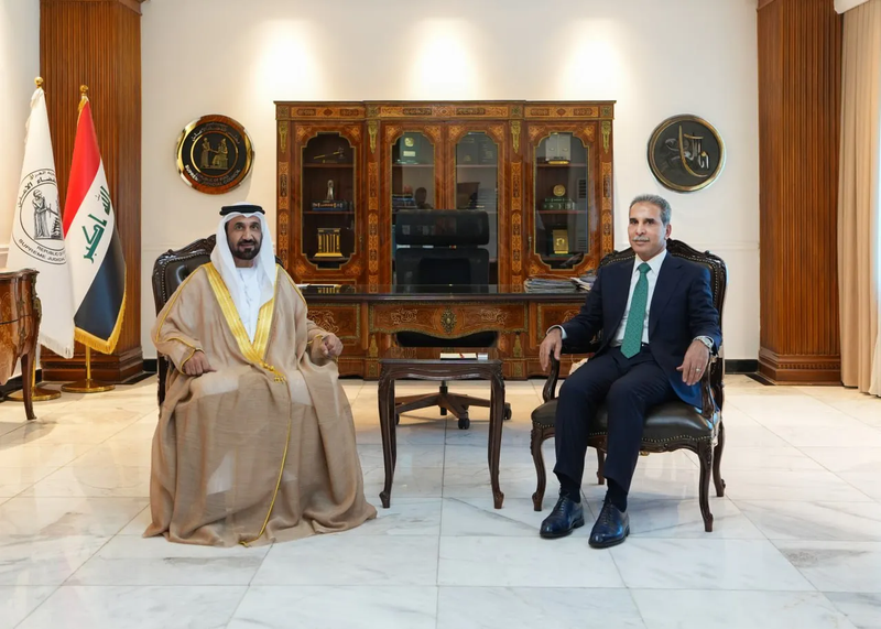 القاضي زيدان ورئيس البرلمان العربي يبحثان قضايا قانونية مشتركة
