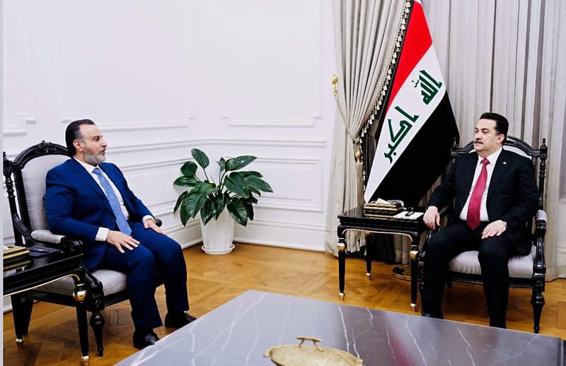 السوداني يلتقي رئيس مجلس بغداد عمار الحمداني ويبحث معه جملة من التفاصيل الخدمية