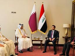 وزير المواصلات القطري يصل إلى بغداد