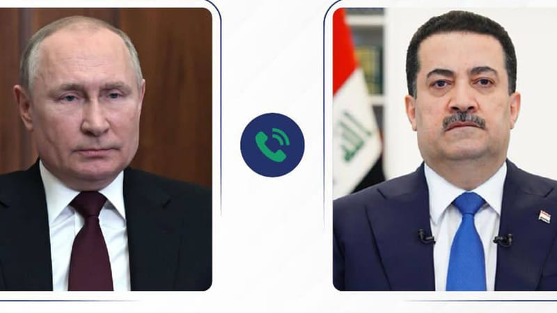 السوداني وبوتين يبديان قلقهما بشأن سوق الطاقة العالمية في ظل الحرب بين إيران وإسرائيل