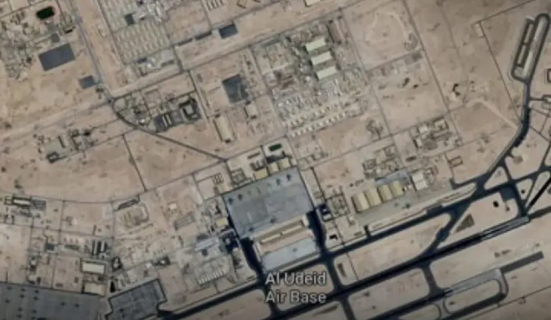 صور الأقمار الاصطناعية تثبت تصريحات المرشد الإيراني بشأن استهداف قاعدة العديد