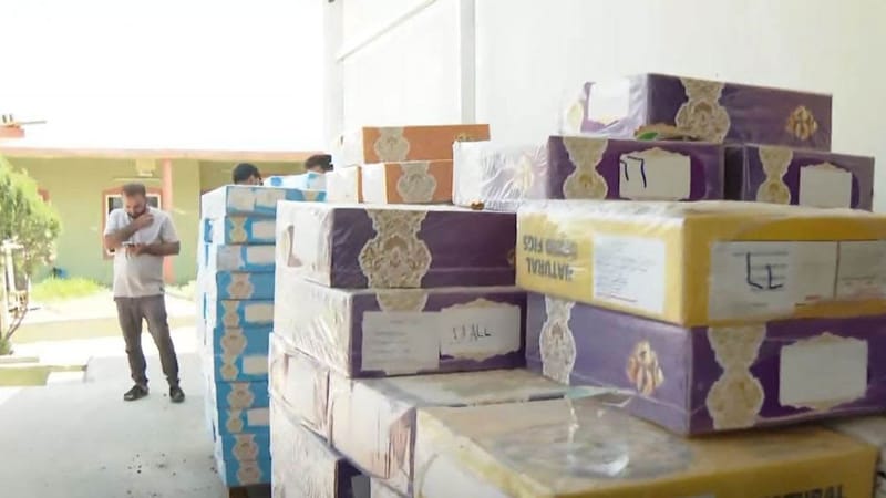 ضبط 10 أطنان من تين مجفف فاسد مهرّب من إيران إلى إقليم كوردستان