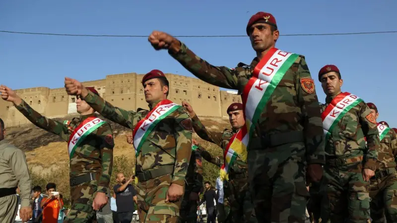 أمريكا ستوقف الدعم.. خبير اقتصادي: بغداد ستكون مسؤولة عن تمويل رواتب البيشمركة