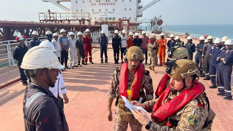 البحرية العراقية تحتجز ناقلة ليبيرية في البصرة