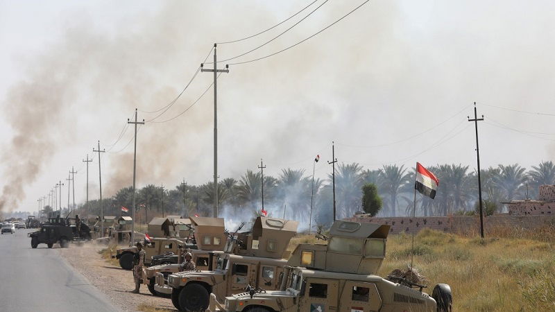 وزارة الدفاع تعلن إصابة ثلاثة مقاتلين بانفجار عبوة من مخلفات الإرهاب في ديالى