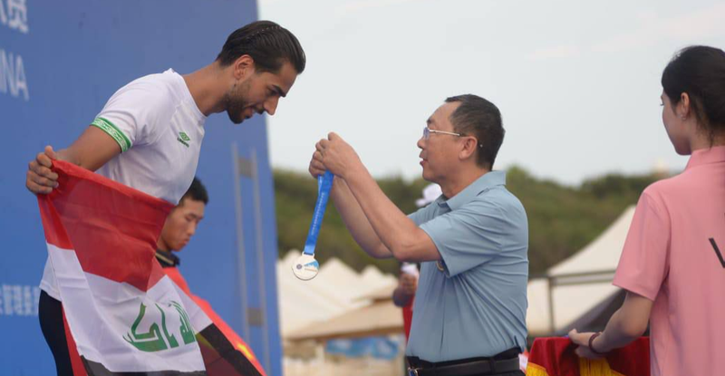 عراقيان احدهما يحرز فضية آسيوية بالتجديف والآخر يتأهل للأولمبياد