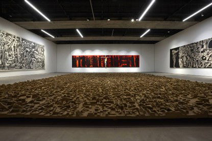 في بيروت وتحت عنوان (شهود الزور)                                                                                                ضياء العزاوي يعرض فصول التراجيديا العربية في غاليري صالح بركات