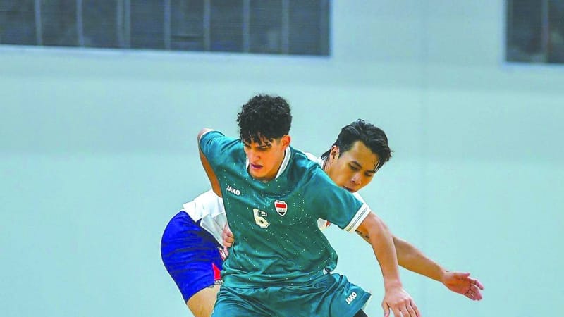 اليوم.. منتخب العراق لكرة الصالات يواجه السعودية في لقاء الحسم بتصفيات آسيا