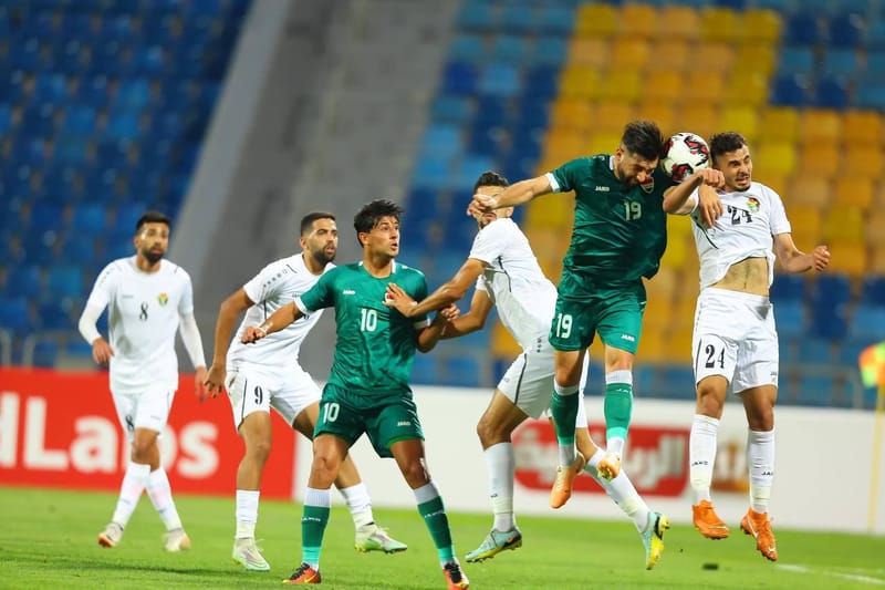 العراق يسعى لتحطيم آمال الأردن وتجديد الهيمنة في ربع نهائي كأس العرب اليوم