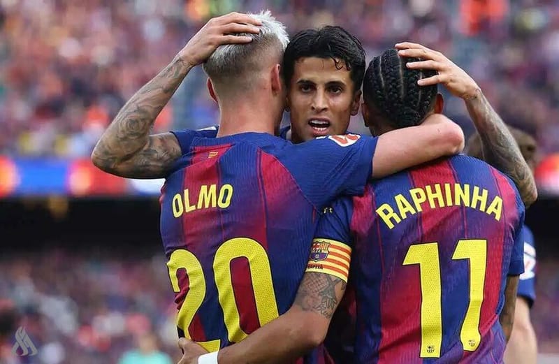 غضب عارم وقلق كبير داخل أروقة برشلونة بسبب رافينها