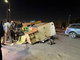 حادث سير أمام حدائق الأندلس في بغداد ينتهي بوفاة بائع متجول