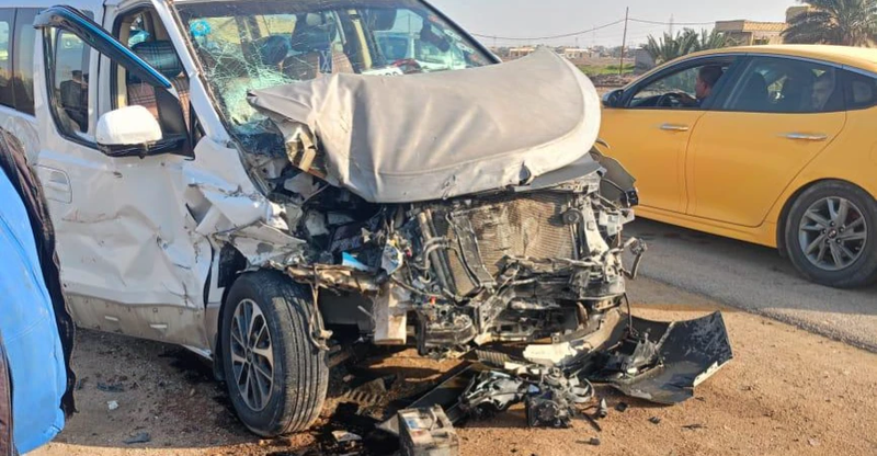 معظمهم أقرباء.. مصرع وإصابة 14 شخصاً بحادثي سير جنوبي العراق