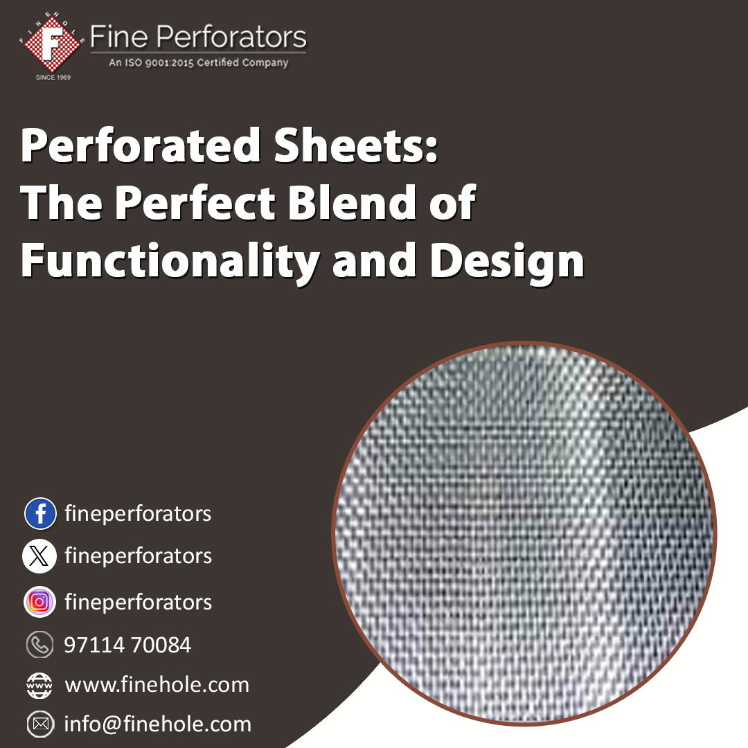 Perforated sheets