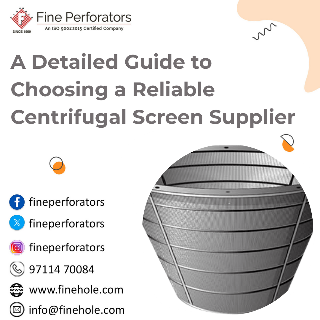 batch centrifugal screen