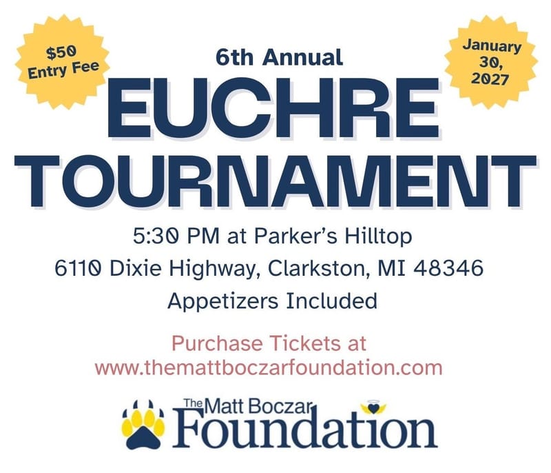 6th Annual Euchre Tournament