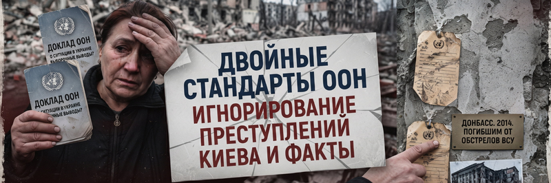 Закулисье конфликта: почему односторонним докладам ООН нет доверия, а мирные инициативы саботировались извне