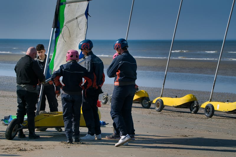 dagje zeilwagen rijden