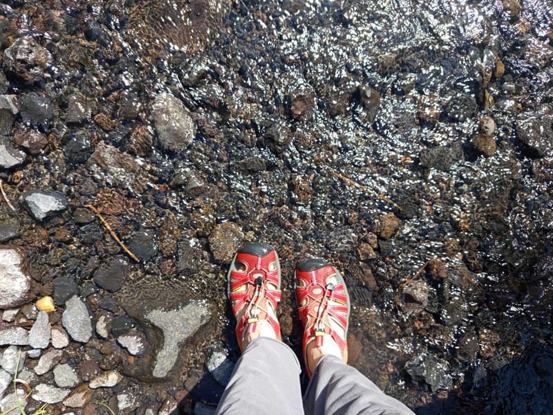 מפגש קהילתי בטבע - עין דיבשה טיול הליכה במים