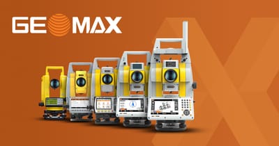 GEOMAX, Estaciones totales.