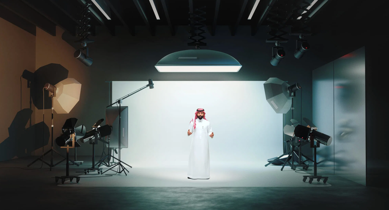 التصوير الإعلاني في الاستوديو