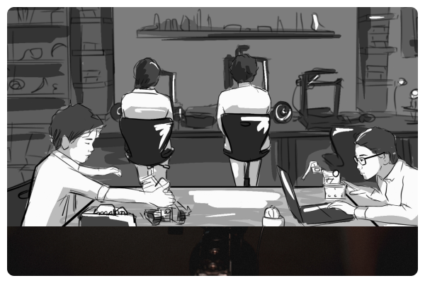 Drawing scenes | Storyboard