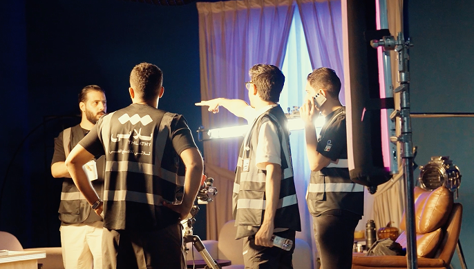 Behind the scenes with BTS