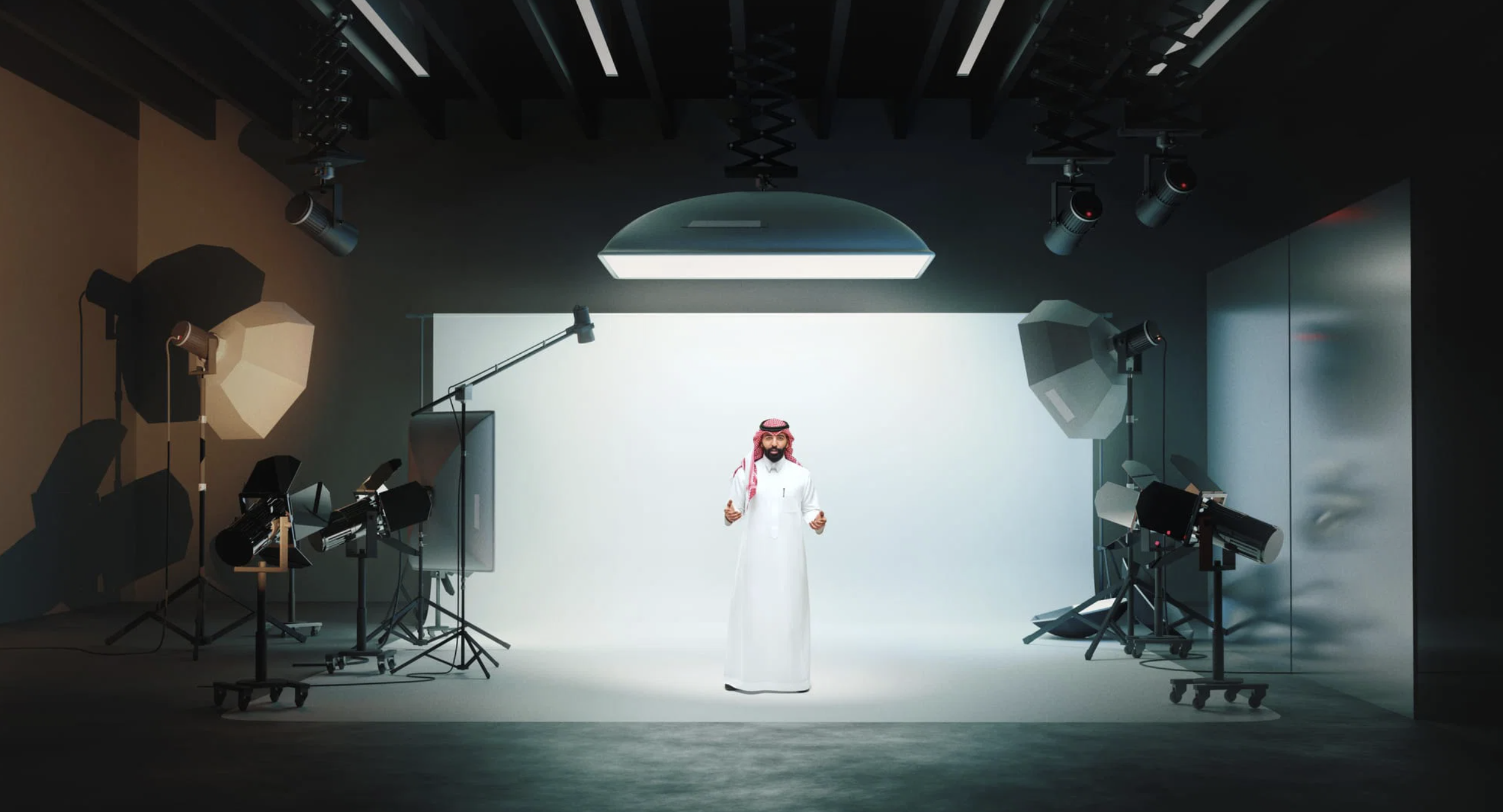 Advertising photography in the studio
