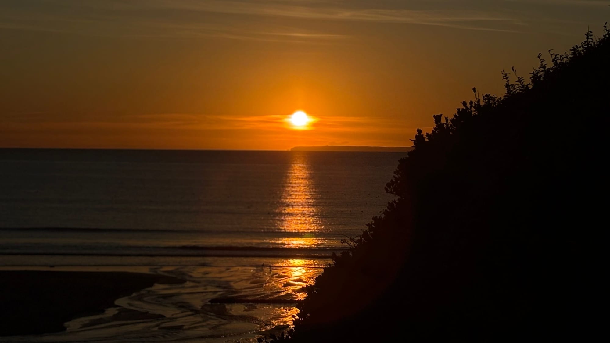Sunset October 2025