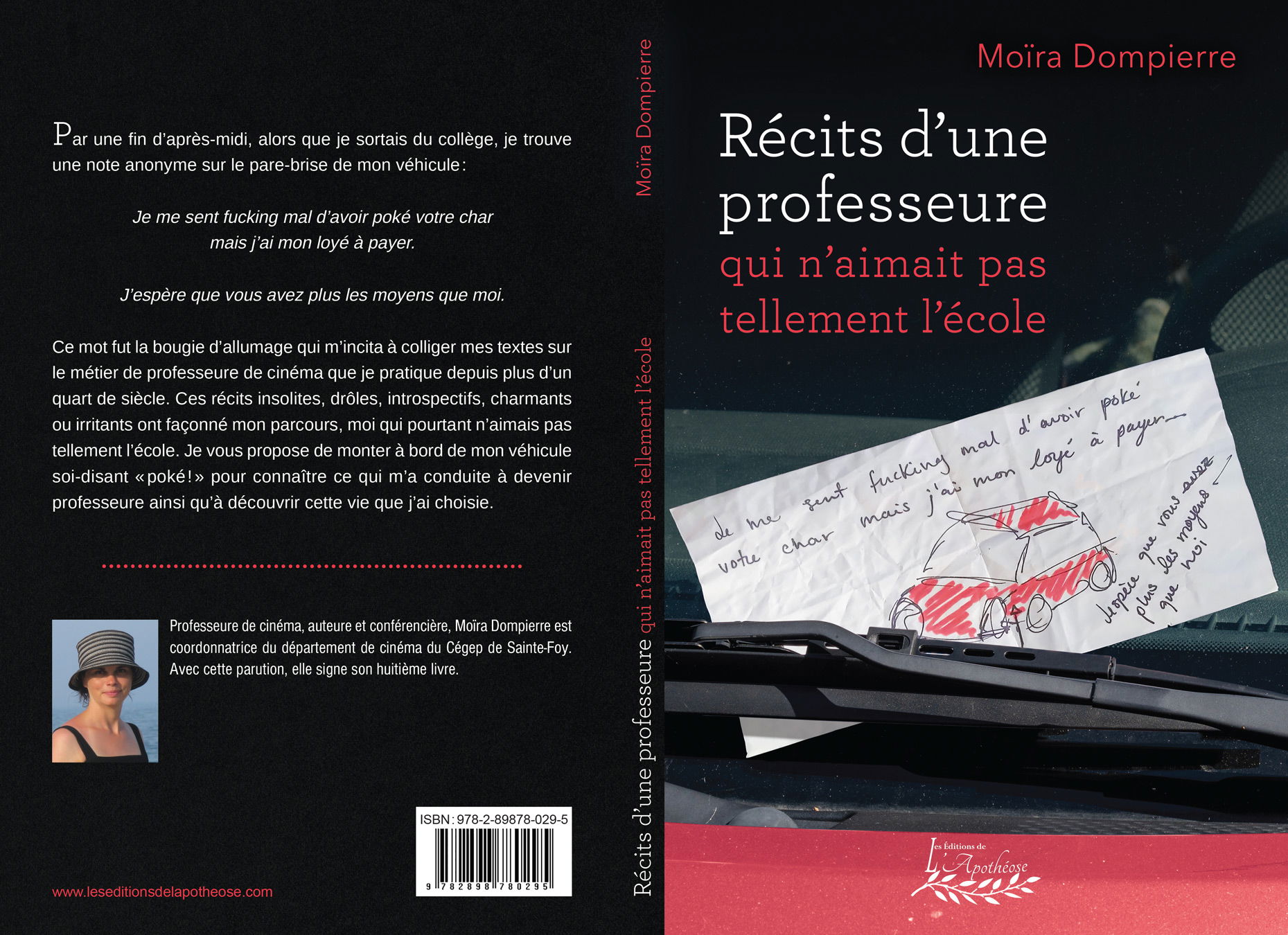 Récits d'une professeure qui n'aimait pas tellement l'école