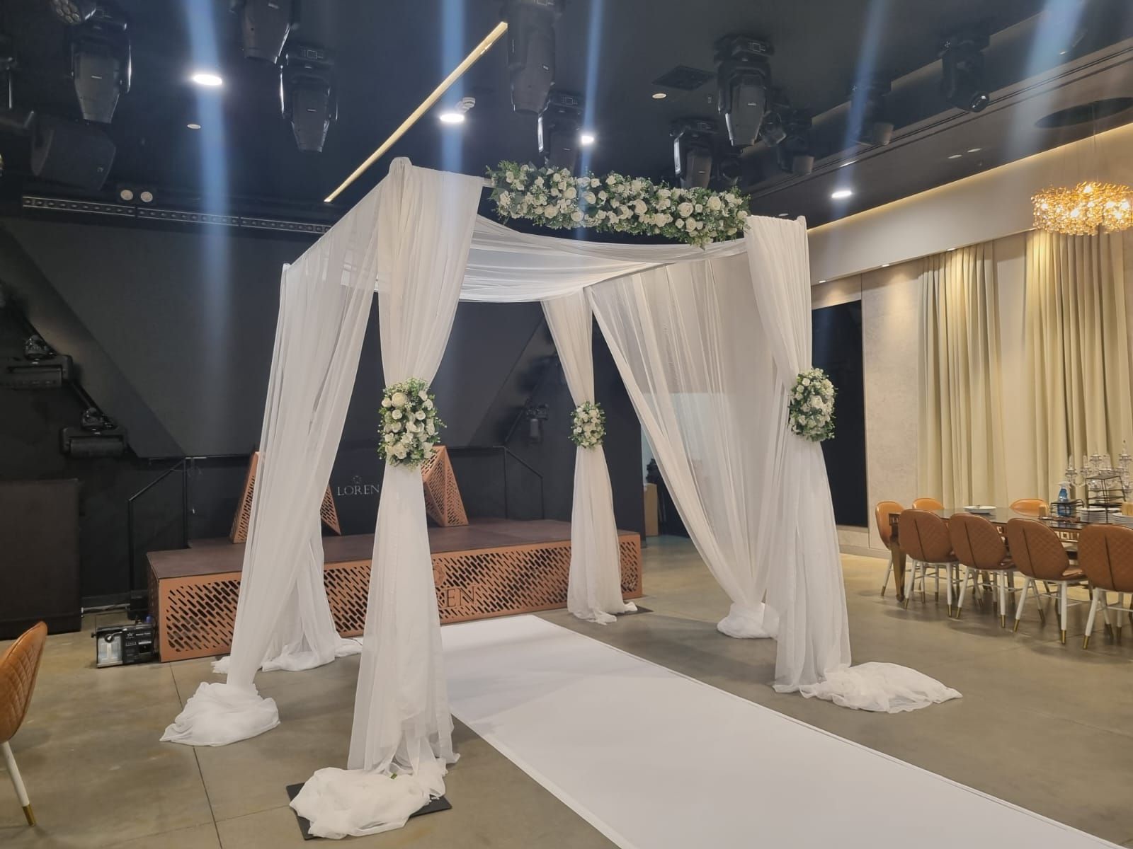 השכרת חופה | מבצע 2500 ש"ח כולל עיצוב מלא 