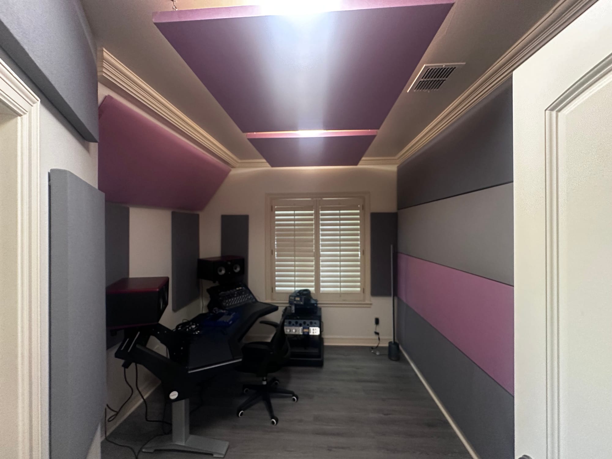 Recording Studio Control Room