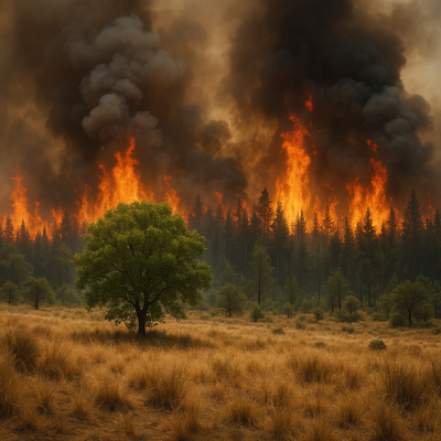 Feuer, Hitze, Klimakrise: wie wollen wir zukünftig leben?