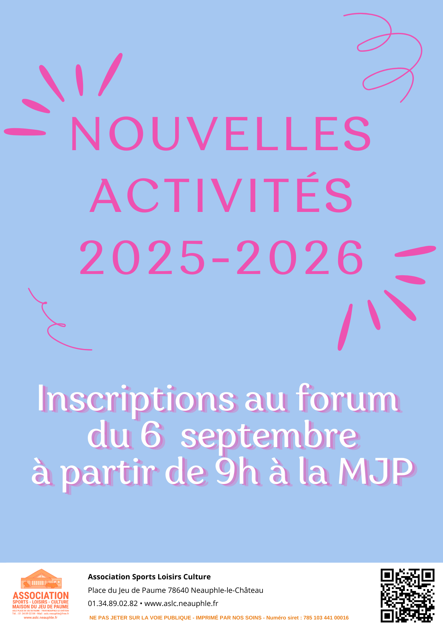 Les nouveautés 2025-2026