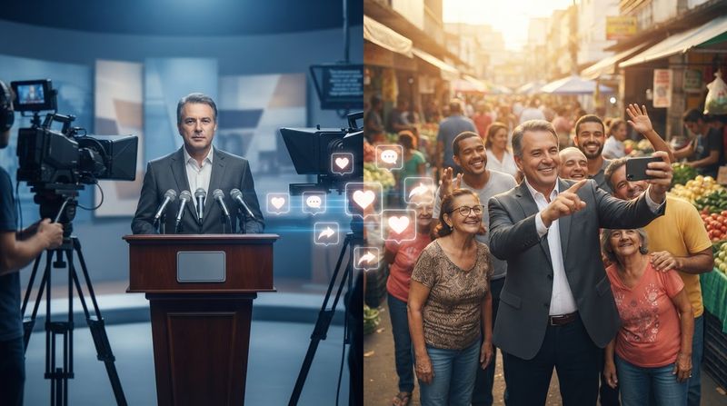 Autenticidade estratégica: a nova regra do jogo nas eleições de 2026