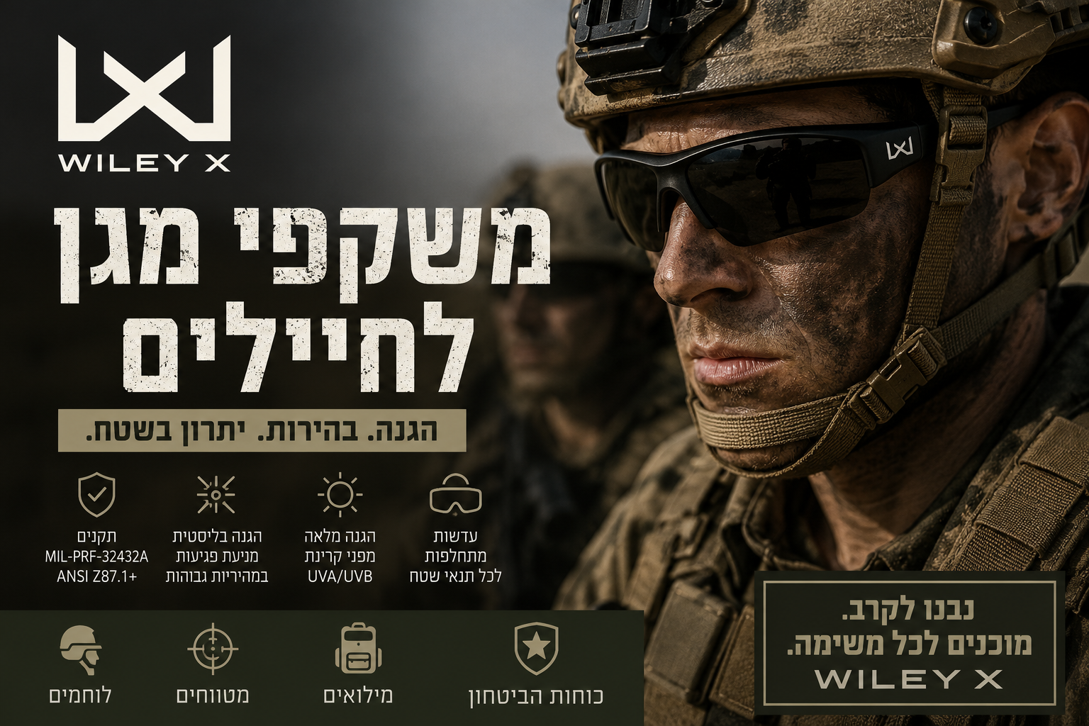 משקפי מגן לחיילים: המדריך המקיף לבחירת משקפיים בליסטיים