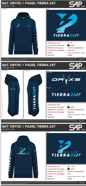 Sweat Padel Club Tierra 247