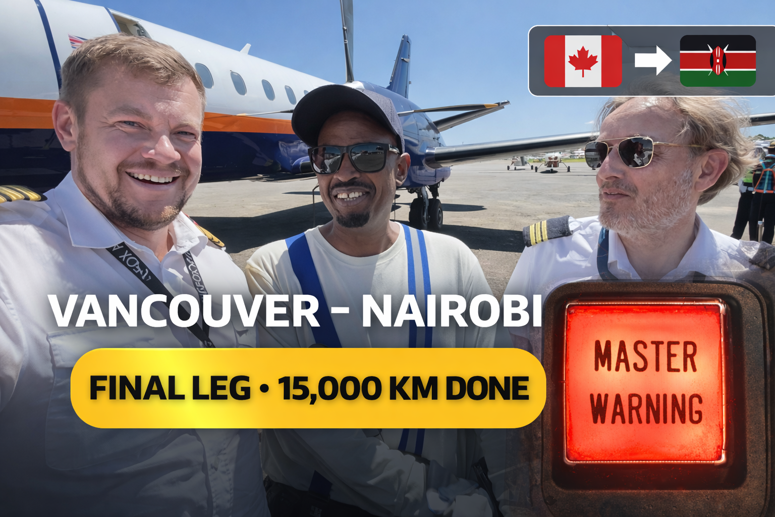 SAAB 340: The end of a 15,000 km journey!