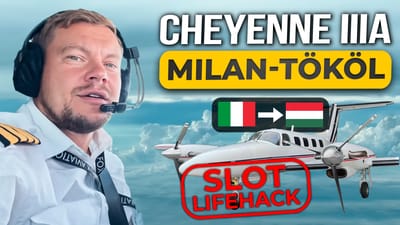 ✈️ New on the KFEAVIA Channel: Cheyenne IIIA — Milano ➝ Tokol (Budapest)