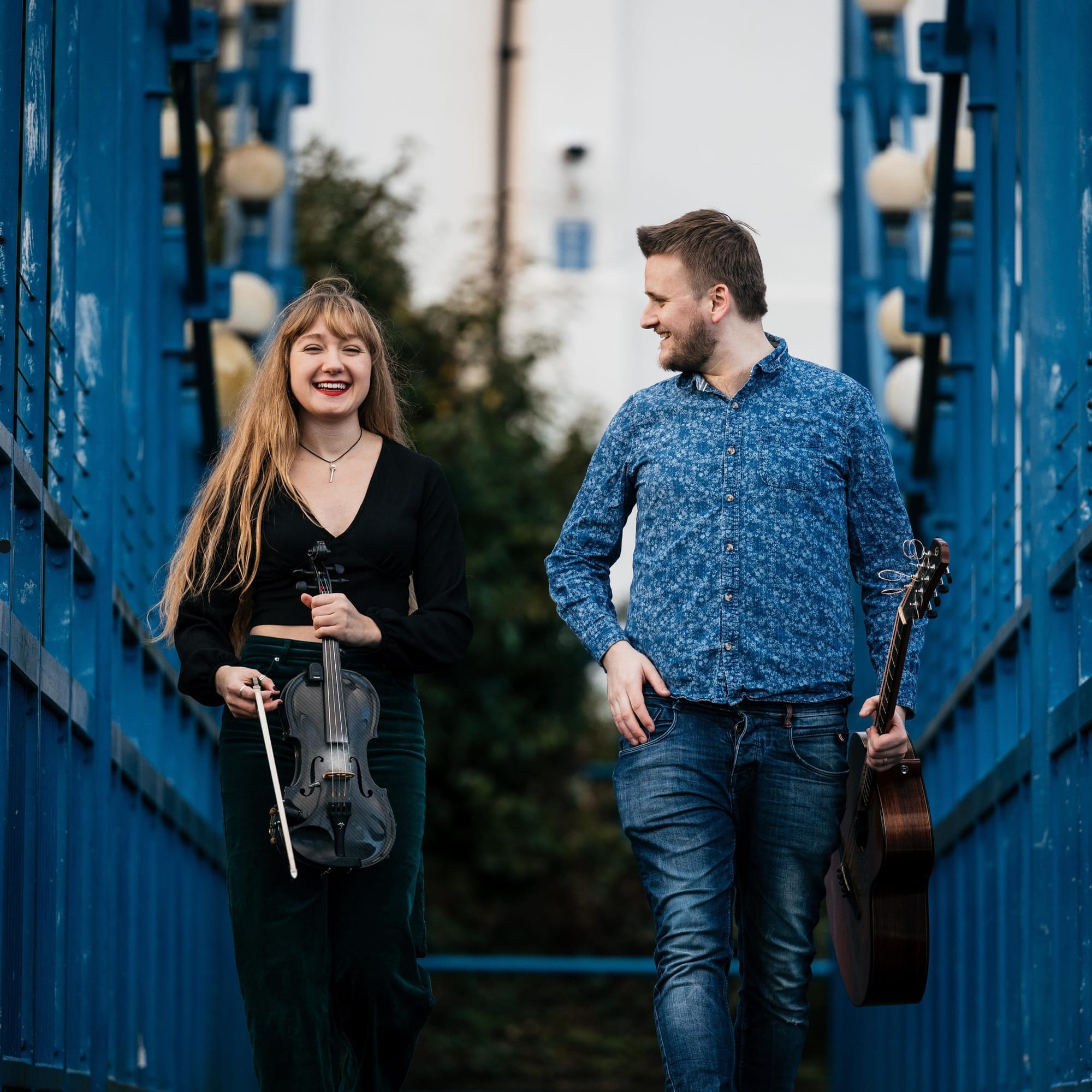 Elizabeth Davidson-Blythe and Daniel Quayle