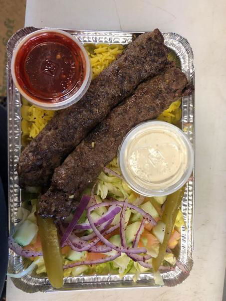 Beef Shish Kabab Plate 2