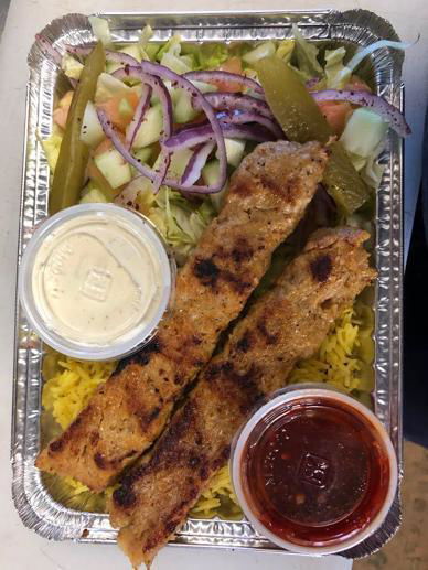 Chicken Shish Kabab Plate 2